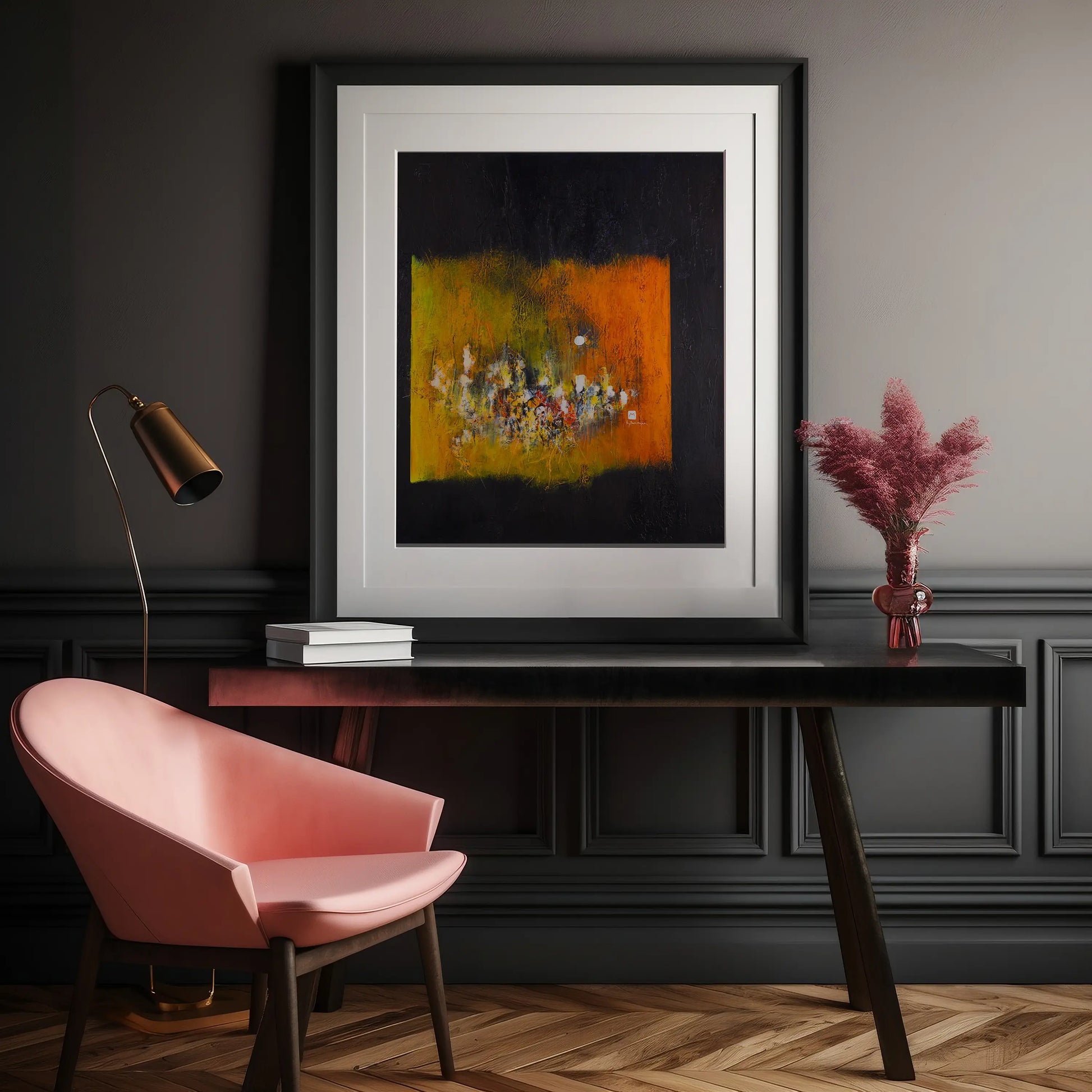 Ly Tan Man — Threshold of Light | Oil on Canvas | 48 x 36 in | Signed lower right - Artistryly.com